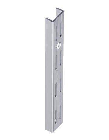 Bild Wandschiene zweireihig weiß 1000 x 25 x 12 mm Nr. 10001-00010-0