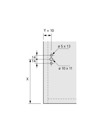 Bild Klappenhalter mit Seilzug Lift Mini, 140N - Hettich-1
