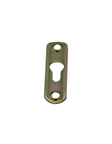 Bild Liko-Bettbeschlag Lochplatten 60x4x16mm abgerundet verzinkt-1