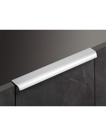 Bild Möbel- Griffleiste, mit Harpunensteg, Lindavia 115115, Länge 2.000mm, Aluminium silber eloxiert - Hettich-1