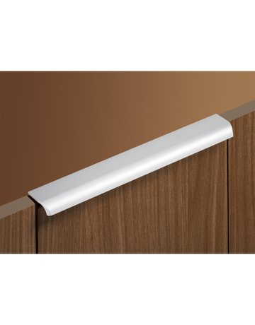 Bild Möbel- Griffleiste, mit Harpunensteg, Lindavia 115115, Länge 2.000mm, Aluminium silber eloxiert - Hettich-4