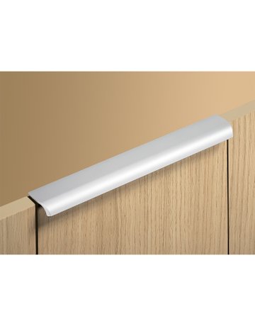 Bild Möbel- Griffleiste, mit Harpunensteg, Lindavia 115115, Länge 2.000mm, Aluminium silber eloxiert - Hettich-6