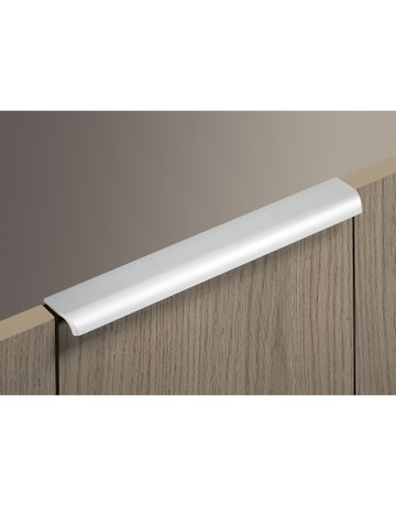 Bild Möbel- Griffleiste, mit Harpunensteg, Lindavia 115115, Länge 2.000mm, Aluminium silber eloxiert - Hettich-7