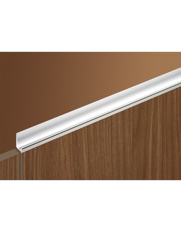 Bild Möbel- Griffleiste, mit Harpunensteg, Lutetia 115091, Länge 2.000mm, Aluminium silber eloxiert - Hettich-4