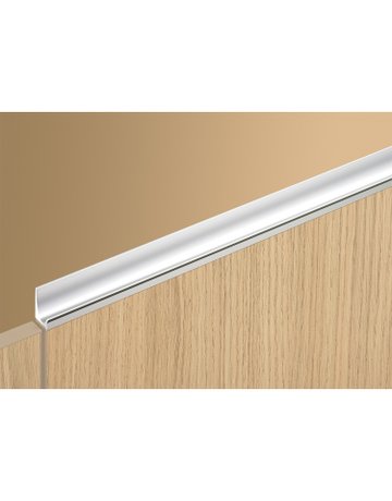 Bild Möbel- Griffleiste, mit Harpunensteg, Lutetia 115091, Länge 2.000mm, Aluminium silber eloxiert - Hettich-6
