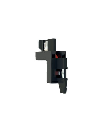 Bild Mini Stromschienen Eckverbinder schwarz - Topform-0