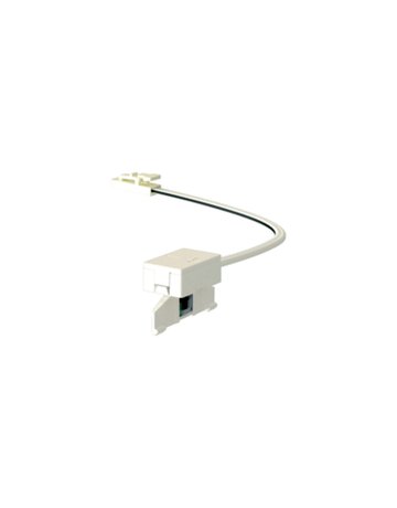 Bild Mini Stromschienen Power Track Front-Einspeiser weiß rechts - Topform-0
