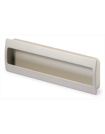Bild MB-Muschelgriff,eck., B 54 x L 116mm Misnia 115182,zum Einlassen,vernickelt - Hettich-0