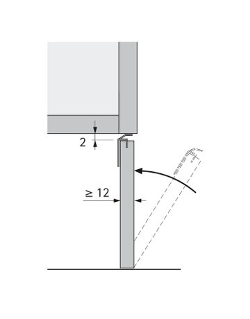Bild Blendenhalter "TurboClip" für Seitenblenden - Hettich-1