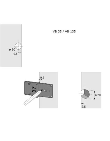 Bild Ankörnschablone MultiBlue - Hettich-5