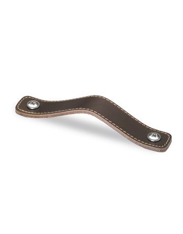 Bild MB-Griff,B25x64mm,H3mm,Leder Nica 9071843,dunkelbraun - Hettich-0