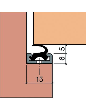 Bild Hebgo Dichtung 620 schwarz für Schwellen-Winkelprofil 170 + 180-1