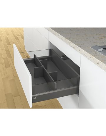 Bild OrgaStore 810 / 820 / 830 Adapter, anthrazit - Hettich-1