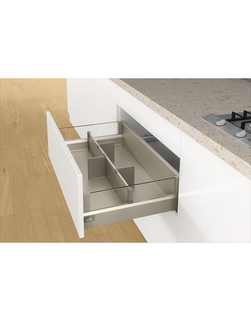 Bild OrgaStore 810 / 820 / 830 Profil, silber - Hettich-1