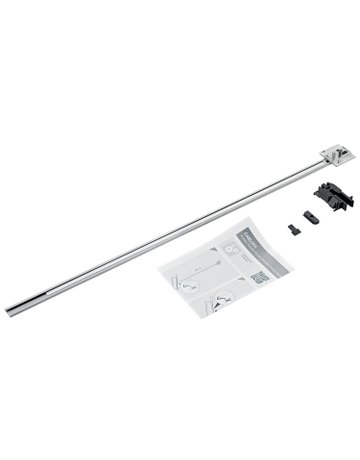 Bild CABLOXX Sperrstange, Set (Sperrstange, Distanzst., Abschlussstück, Aufnahme, Bohrlehre), LKH=1262 mm, roh - Blum-1