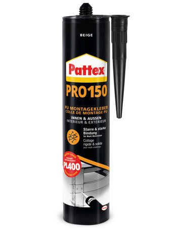 Bild Pattex Montagekleber PRO150 495 g beige-0