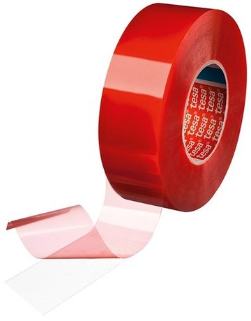 Bild Tesafix 4965 50m x 50mm transparent-0