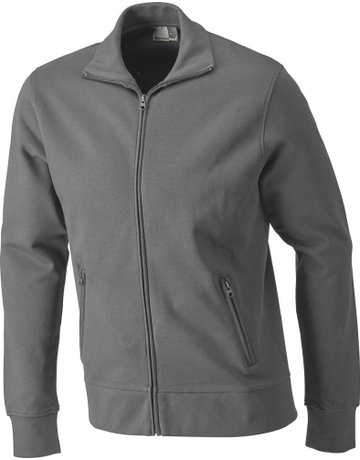 Bild Sweatshirtjacke, Gr. 3XL steelgrey-0