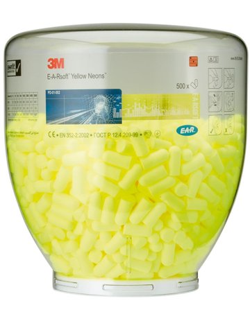 Bild Refill-Aufsatz EAR Soft Yel.Neons (a 500 Paar) - 3M-0