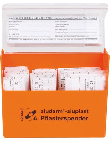 Bild Pflasterspender aluderm- aluplast, orange-0