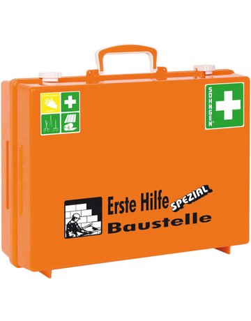 Bild ErsteHilfe-Koffer SpezialMT-CD Baustelle, orange-0