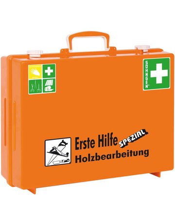 Bild ErsteHilfe-Koffer MT-CD Holzbearbeitung, orange-0