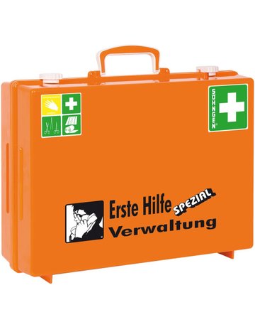 Bild ErsteHilfe-Koffer SpezialMT-CD Verwaltung, orange-0