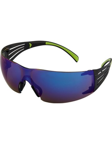 Bild Brille SecureFit408AS, PC, blau verspiegelt, AS-0
