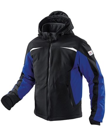 Bild Winterjacke, Softshell, Gr. S, schw./kbl.blau-0