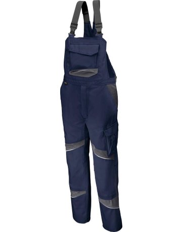 Bild Latzhose ACTIVIQ high, Gr. 48, dunkel blau/anthr.-0