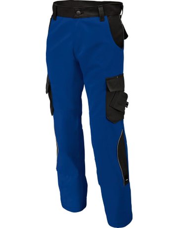 Bild Arbeitshose BRUNO, royalblau-schwarz, Gr. 48-0