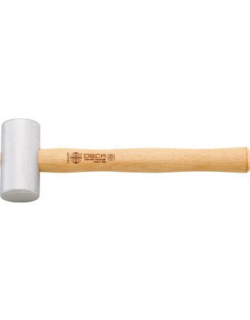 Bild Aluminiumhammer zylindrisch mit Hickorystiel 250g OSCA-0