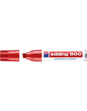 Bild Permanentmarker Nr. 800 rot Edding-0