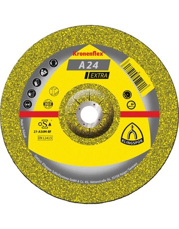 Bild Schruppscheibe A24 Extra 230x8mm gekröpft Klingspor-0