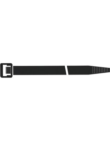 Bild Kabelbinder Nylon schwarz1000x12mm Beutel a 100Stück-0