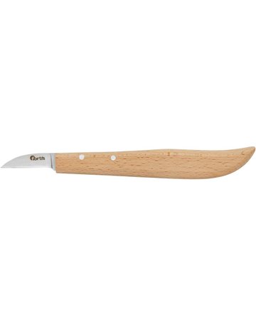Bild Entgrat-/ Kerbschnitzmesser mit Holzheft 140mm FORTIS-0