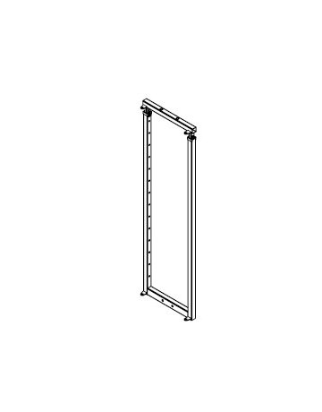 Bild Hochschrankauszug, TAL-Gate 5, Rahmen für 600er, 1700-1950 mm Einbauhöhe, silber - VAUTH SAGEL-0