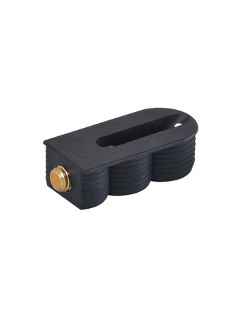 Bild Cabineo 8 M6 black, 2000 St., metr.Gew.M6 RAL 9021, gelbe Schraube - Lamello-0