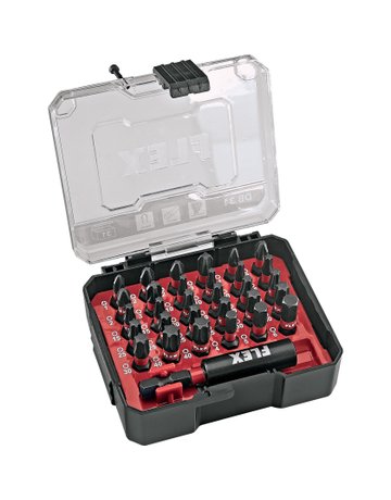 Bild FLEX Bit-Set DB31, 31-teilig, Schlagfest, 1/4" Sechskant-1