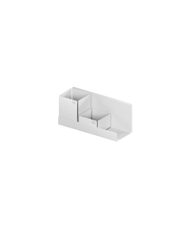 Bild Wandregal, ADD-Board Set 3, L=321 mm inkl. 1x Box M3/ 1x Box M2, weiß 9010 - VAUTH SAGEL-0
