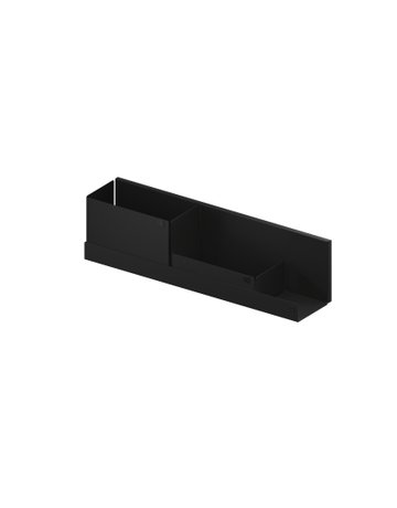 Bild Wandregal, ADD-Board Set 5, L=535 mm nero struktur - VAUTH SAGEL-0