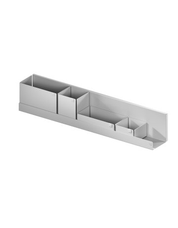 Bild Wandregal, ADD-Board Set 7, L=749 mm hellgrau 9006 - VAUTH SAGEL-0