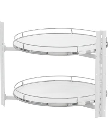 Bild Drehbeschlag COR-Wheel Pro, 800x800er 2x 4/4 Boden, Premea, weiß chrom - VAUTH SAGEL-0