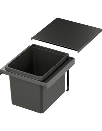 Bild Abfalltrennsystem, ENVI-FLEX, 450er/H326 1x29 l, lavagrau - VAUTH SAGEL-0