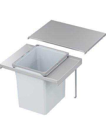 Bild Abfalltrennsystem, ENVI-FLEX PRO 600er/H426, 1x39 l, hellgrau - VAUTH SAGEL-0