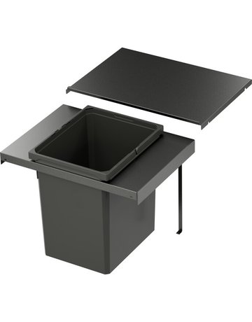 Bild Abfalltrennsystem, ENVI-FLEX PRO 600er/H426, 1x39 l, lavagrau - VAUTH SAGEL-0