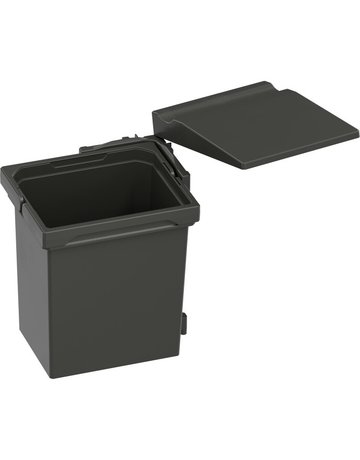 Bild Einbau-Abfallsammler Set, ENVI-SINGLE 400er, 1x7 l, lavagrau - VAUTH SAGEL-0