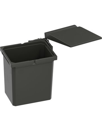 Bild Einbau-Abfallsammler Set, ENVI-SINGLE 450er, 1x15,5 l, lavagrau - VAUTH SAGEL-0