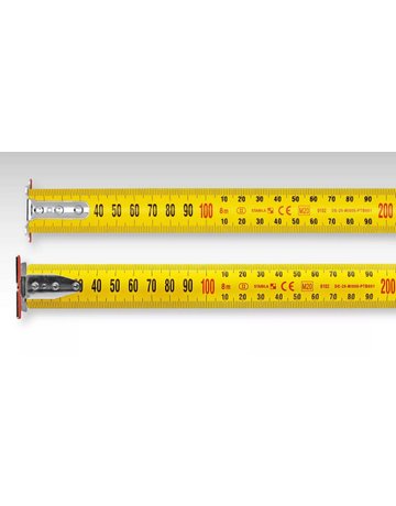 Bild Taschenbandmaß BM 300 8 m metrische 1000er-Skala - STABILA-3