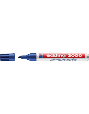 Bild Permanentmarker 3000 blau edding-0